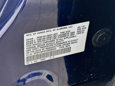 2019 Honda Pilot EX-L