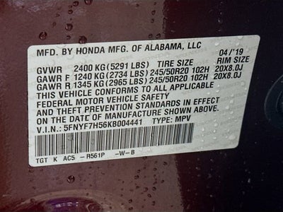 2019 Honda Passport EX-L