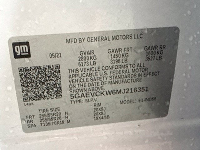 2021 Buick Enclave Avenir