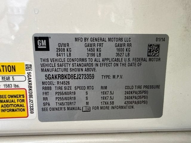 2014 Buick Enclave Leather