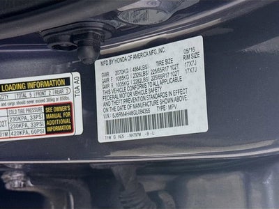 2016 Honda CR-V SE