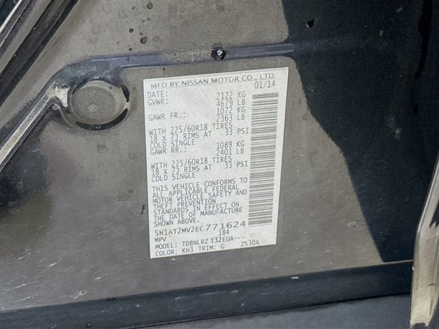 2014 Nissan Rogue SL