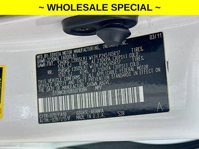 2011 Toyota Highlander Base