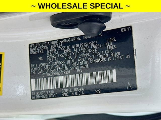 2011 Toyota Highlander Base