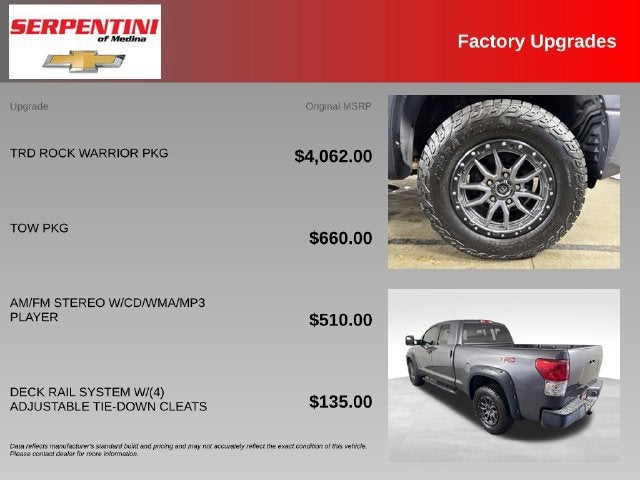 2012 Toyota Tundra Grade 5.7L V8