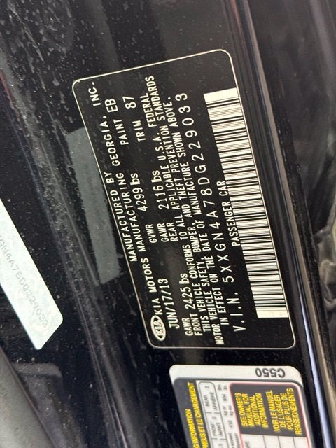 2013 Kia Optima EX