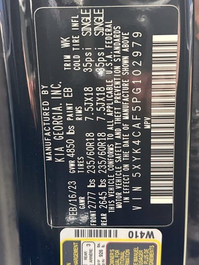 2023 Kia Sportage SX