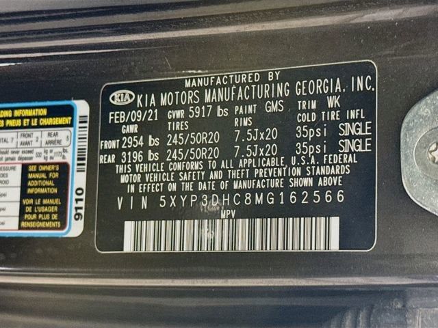 2021 Kia Telluride EX