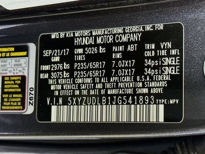2018 Hyundai Santa Fe Sport 2.4L