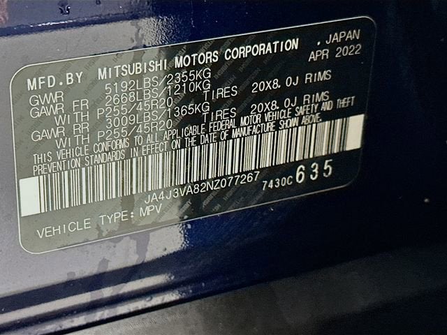 2022 Mitsubishi Outlander SEL