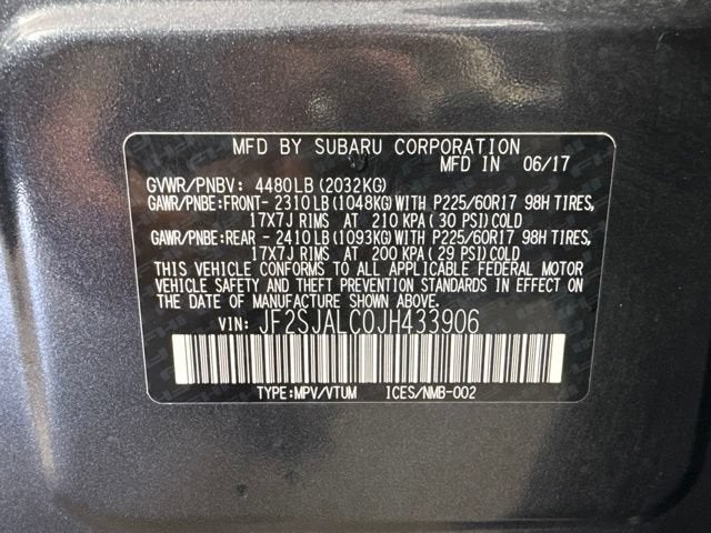 2018 Subaru Forester Limited