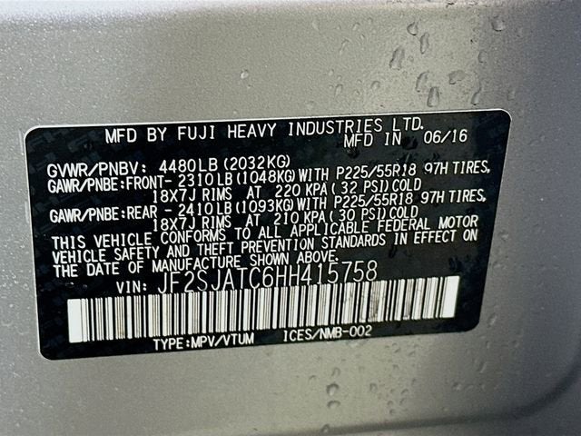 2017 Subaru Forester Touring