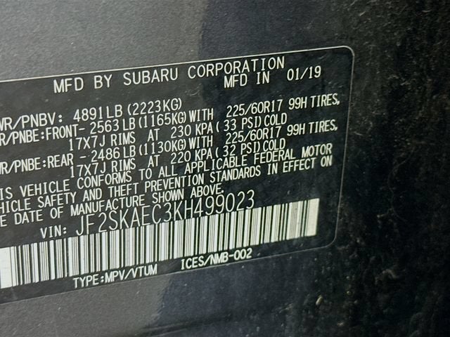 2019 Subaru Forester Premium