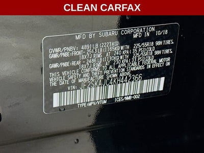 2019 Subaru Forester Sport