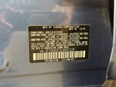 2020 Subaru Forester Limited