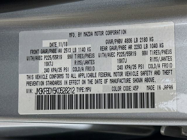 2019 Mazda Mazda CX-5 Grand Touring Reserve