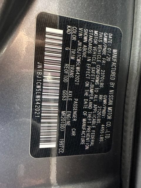 2020 Nissan Rogue Sport SV