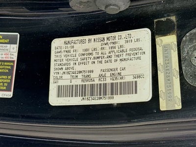 2008 Nissan 350Z Enthusiast