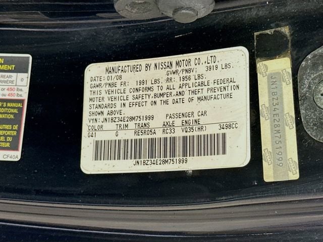 2008 Nissan 350Z Enthusiast