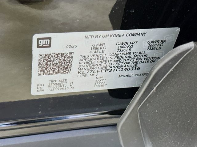 2026 Chevrolet Trax LS