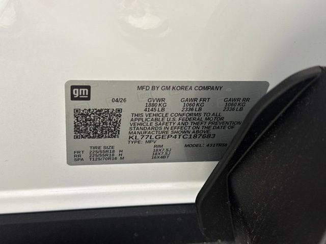 2026 Chevrolet Trax 1RS
