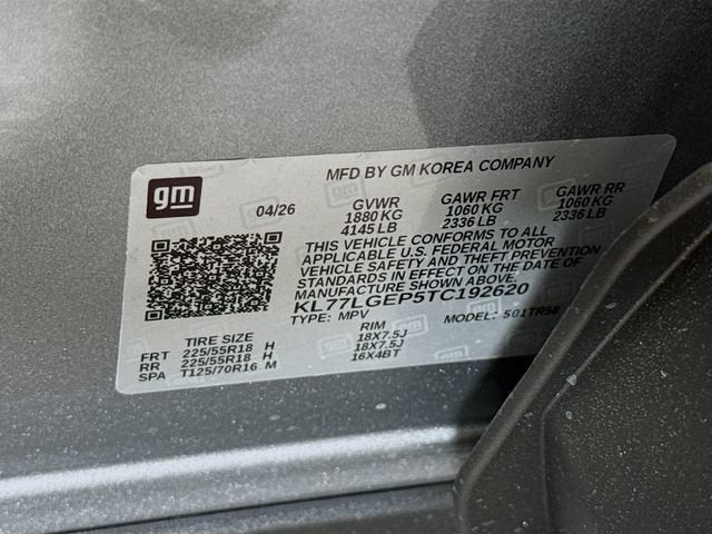 2026 Chevrolet Trax 1RS