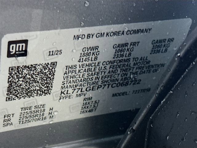 2026 Chevrolet Trax 1RS