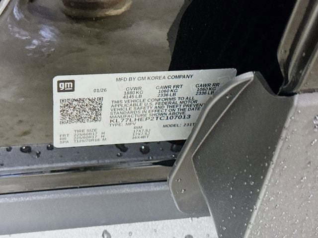 2026 Chevrolet Trax LT