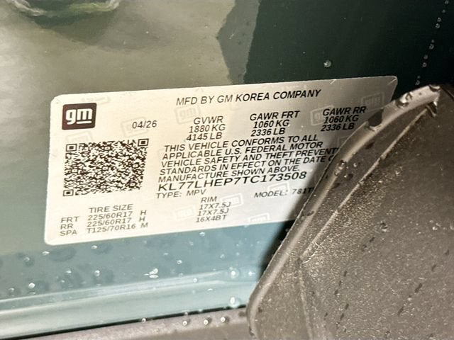 2026 Chevrolet Trax LT
