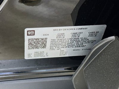 2026 Chevrolet Trax LT