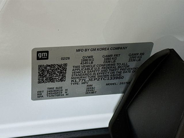 2026 Chevrolet Trax 2RS