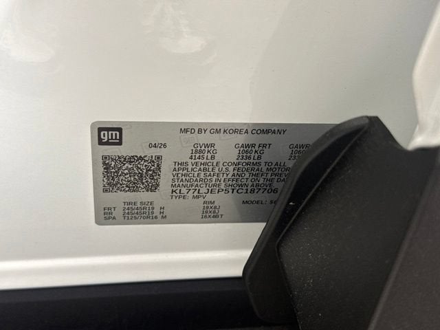 2026 Chevrolet Trax 2RS