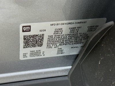 2026 Chevrolet Trax 2RS