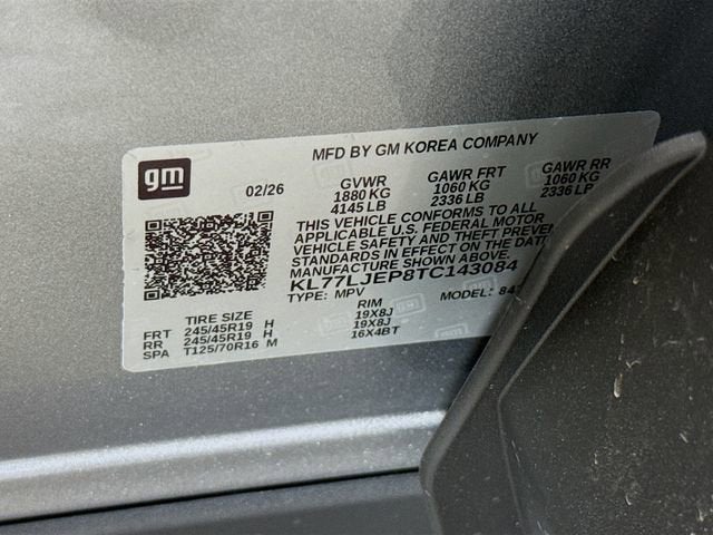 2026 Chevrolet Trax 2RS