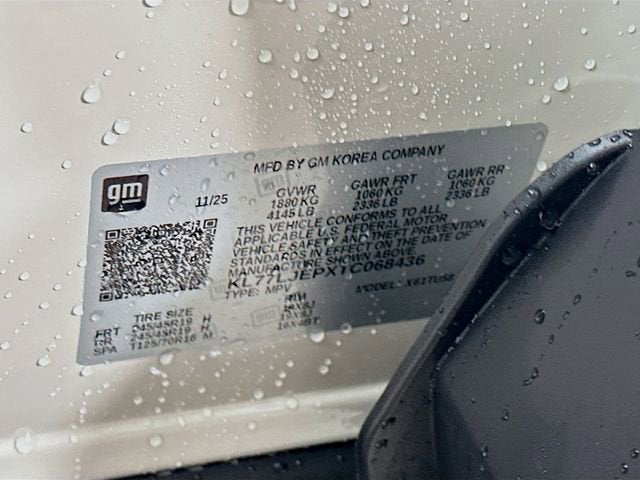 2026 Chevrolet Trax 2RS