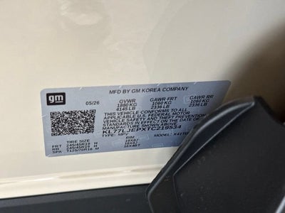 2026 Chevrolet Trax 2RS