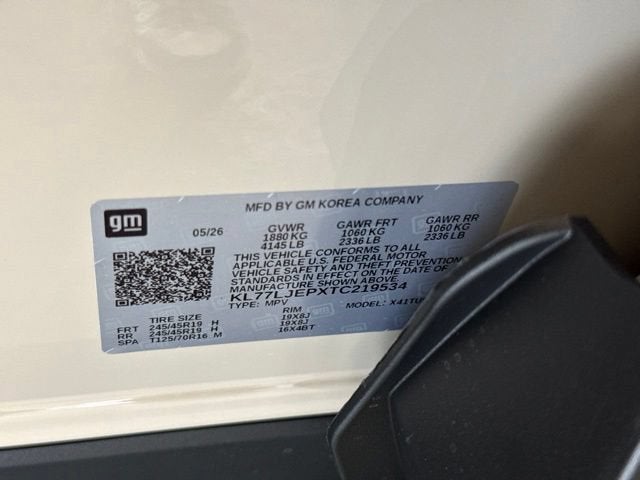 2026 Chevrolet Trax 2RS