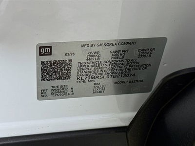 2026 Chevrolet Trailblazer LT