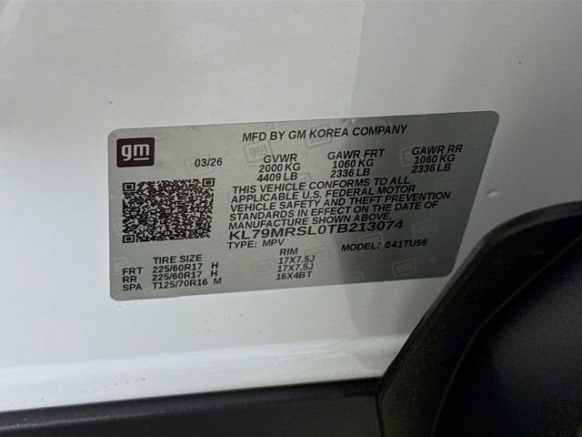 2026 Chevrolet Trailblazer LT