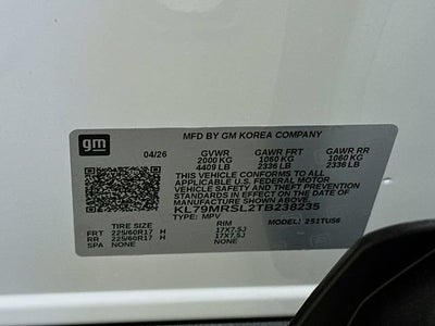 2026 Chevrolet Trailblazer LT