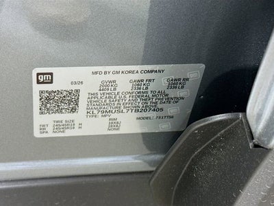 2026 Chevrolet Trailblazer RS