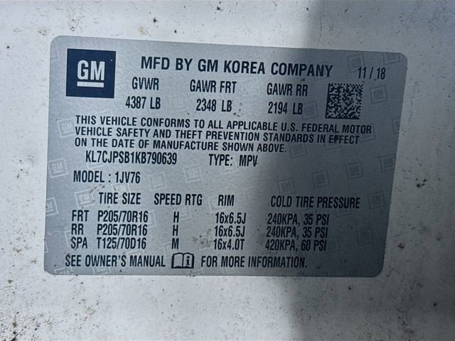 2019 Chevrolet Trax LT