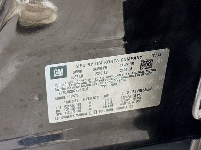 2019 Chevrolet Trax Premier