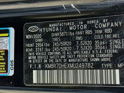 2021 Hyundai Palisade Calligraphy