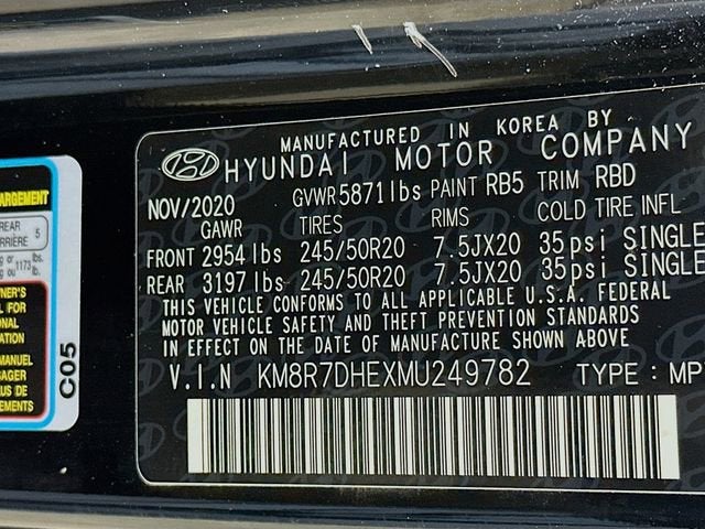 2021 Hyundai Palisade Calligraphy