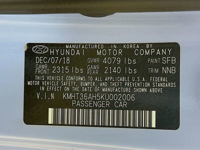 2019 Hyundai Veloster N