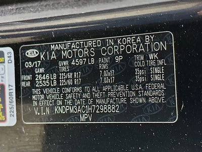 2017 Kia Sportage LX