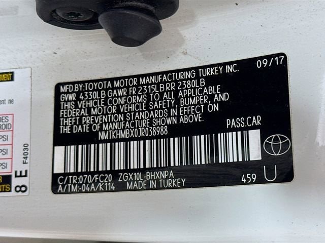 2018 Toyota C-HR XLE