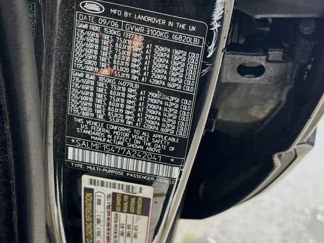 2007 Land Rover Range Rover HSE