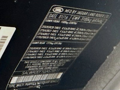 2016 Land Rover Range Rover Sport V8 Dynamic